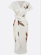 Elegant Wrap Dress