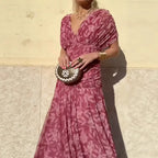 Evelyn – Elegant Dress With V-Neckline